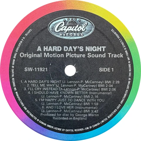 LP.11921.14.1, Retro Rainbow (Cinram)