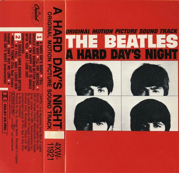 A Hard Day's Night (US Format), K7.11921.6.1