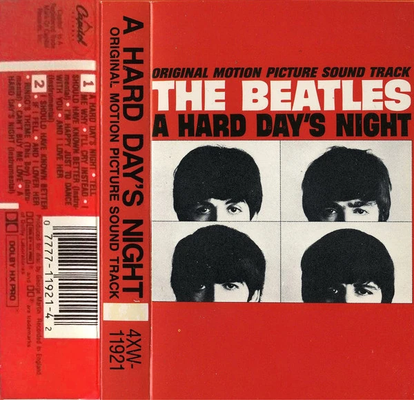 A Hard Day's Night (US Format), K7.11921.7B.1