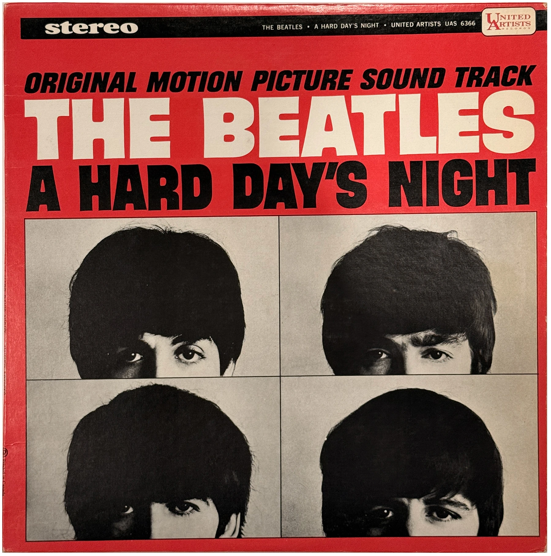 A Hard Day's Night (US Format), LP.6366.UA4.2