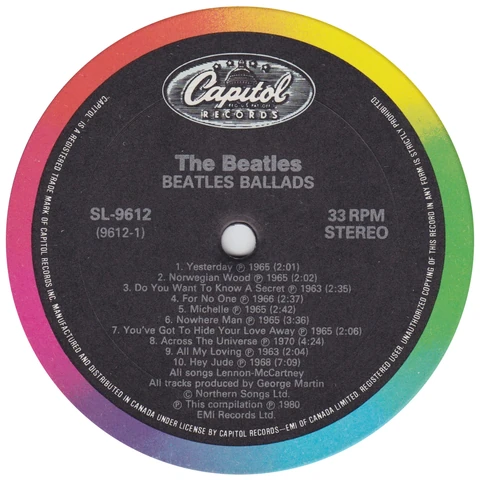 LP.9612.13.1, Retro Rainbow (Columbia)