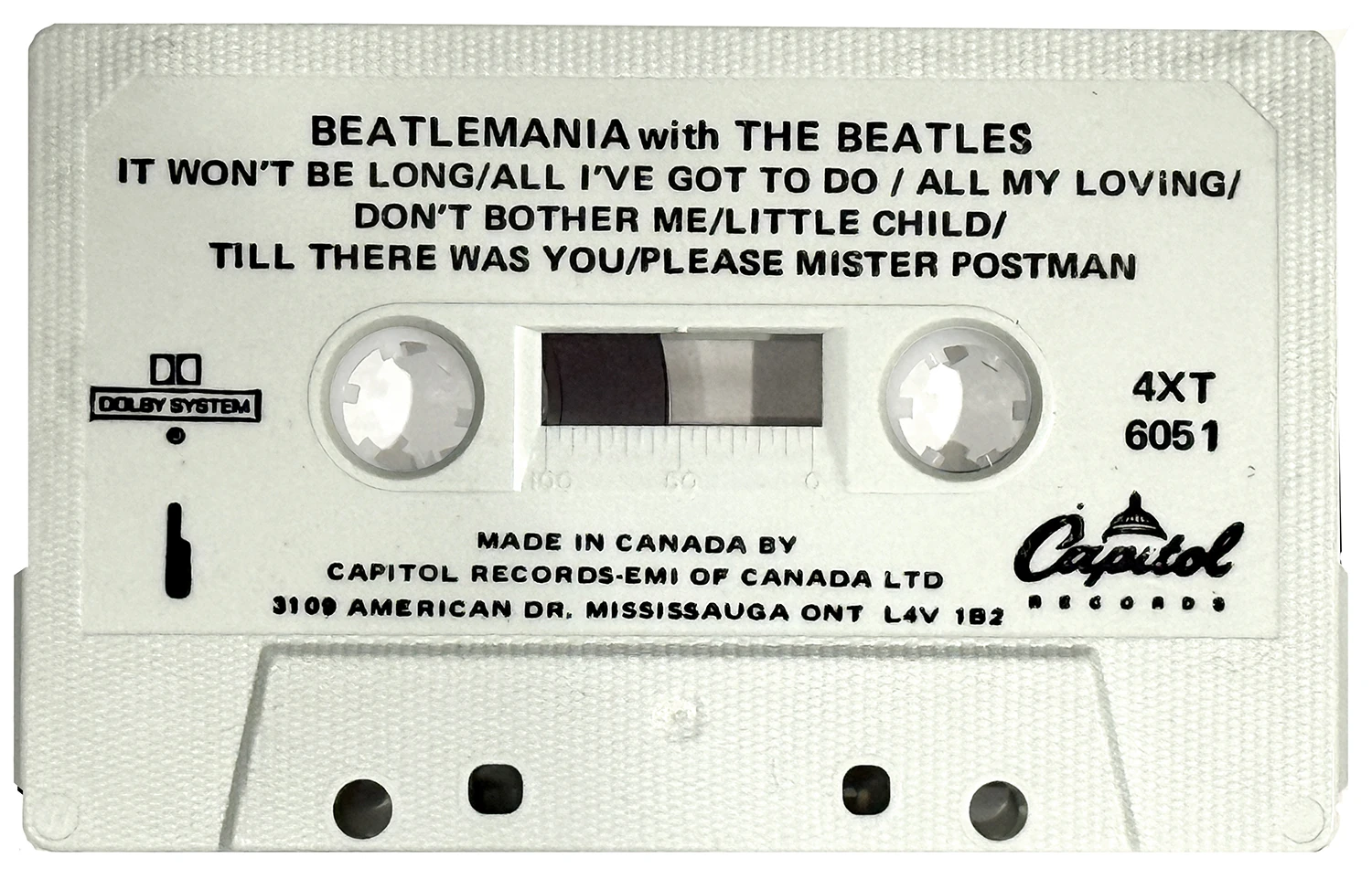 Beatlemania! With The Beatles, K7.6051.4A.2
