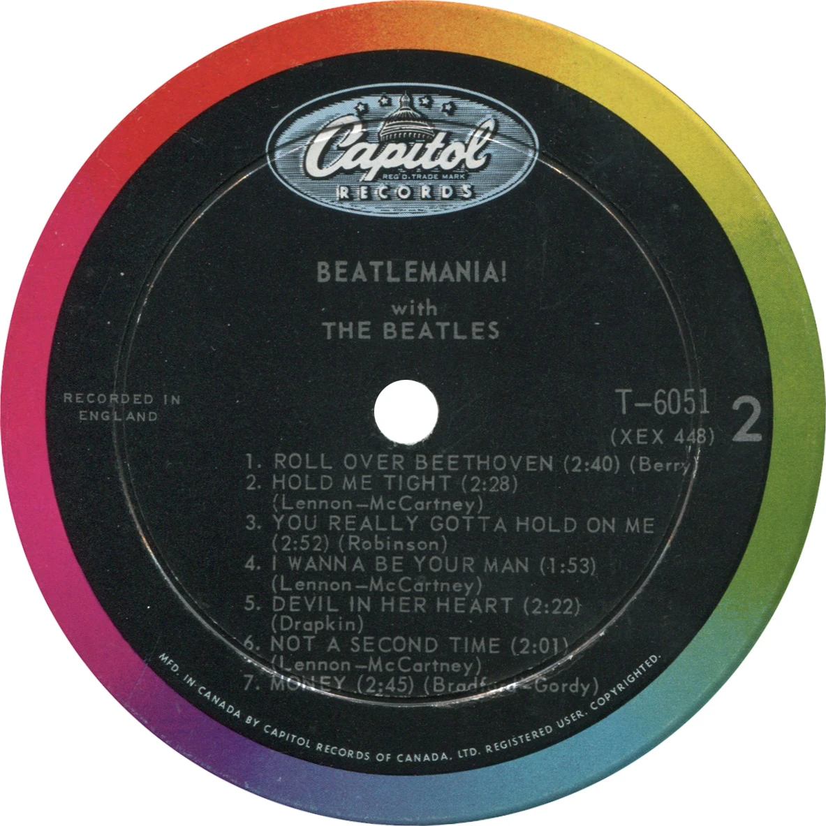 Beatlemania! With The Beatles, LP.6051.1.2