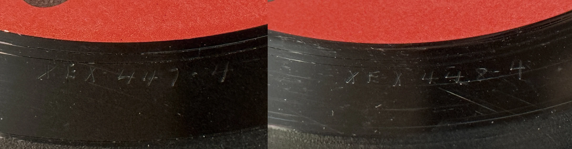 Beatlemania! With The Beatles, LP.6051.5.1, matrix stamp detail