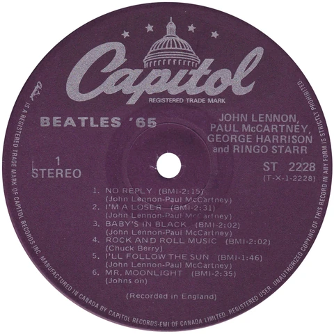 LP.2228.9.1, Purple 1st gen. (Cinram)