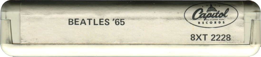 Beatles'65, 8T.2228.1.1, bottom edge title label, 8XT 2228