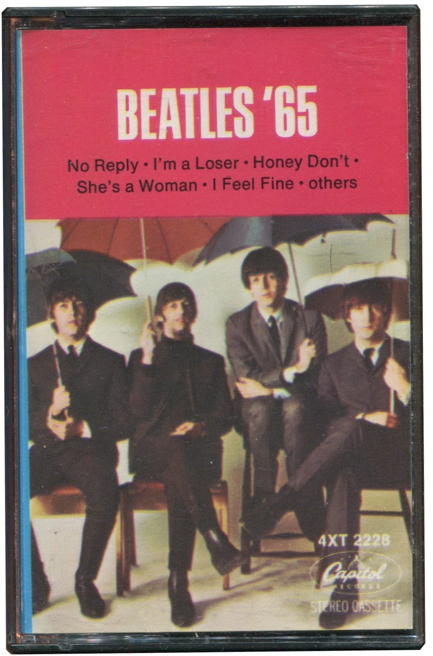 Beatles'65, K7.2228.1.1, J-card front in case