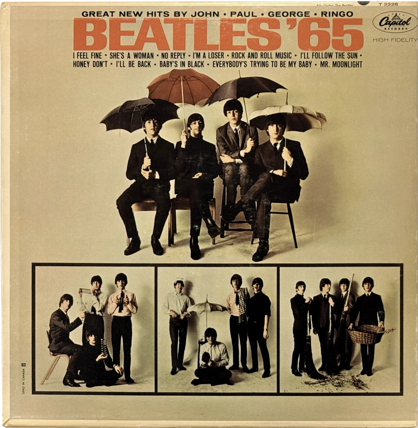 Beatles'65, LP.2228.1.4, front cover