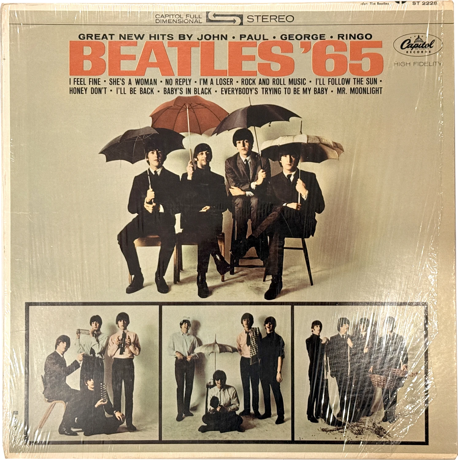 Beatles'65, LP.2228.2.6, front cover