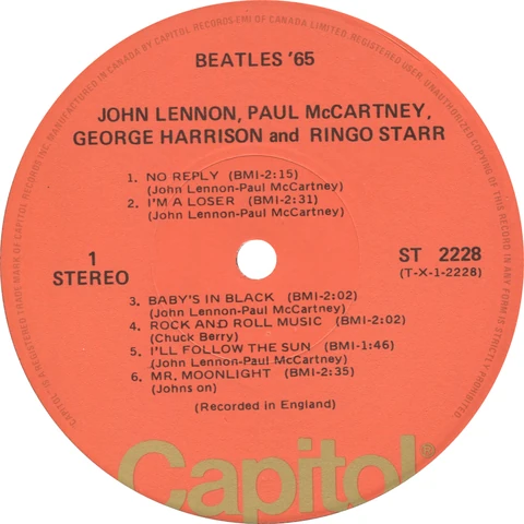 LP.2228.8.1, Orange 3rd gen. (Capitol)