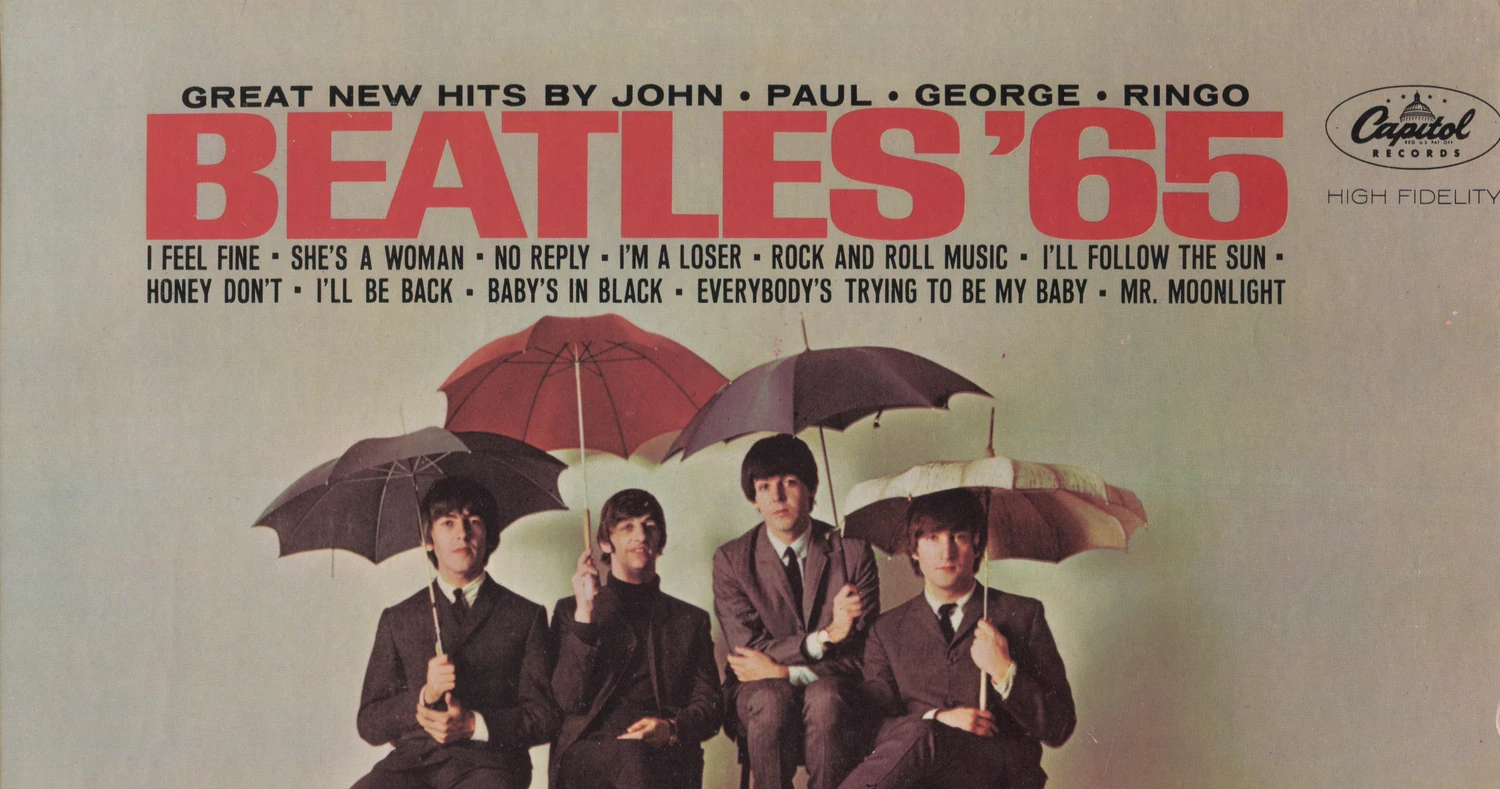 Beatles'65, LP.2228.8.1, front cover detail