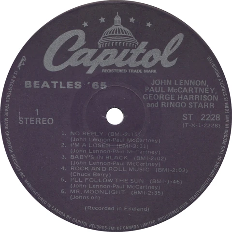 LP.2228.9.1, Purple 1st gen. (Cinram)