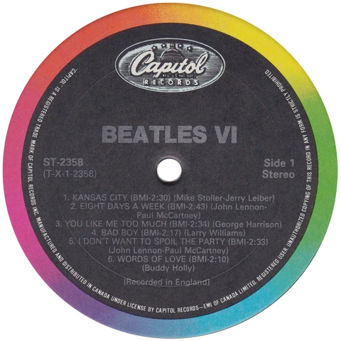 LP.2358.13.1, Retro Rainbow (Columbia)