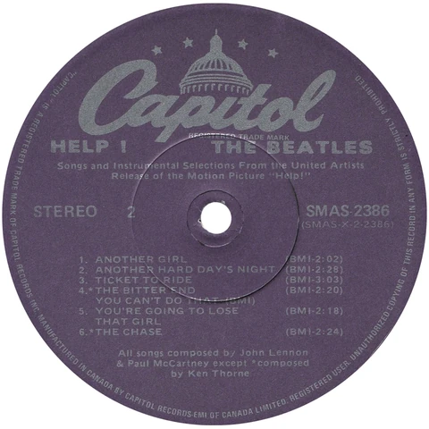 LP.2386.10.1, Purple 2nd gen. (Capitol)