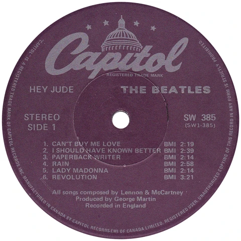 LP.APP385.10.1, Purple 2nd Gen. (Capitol)