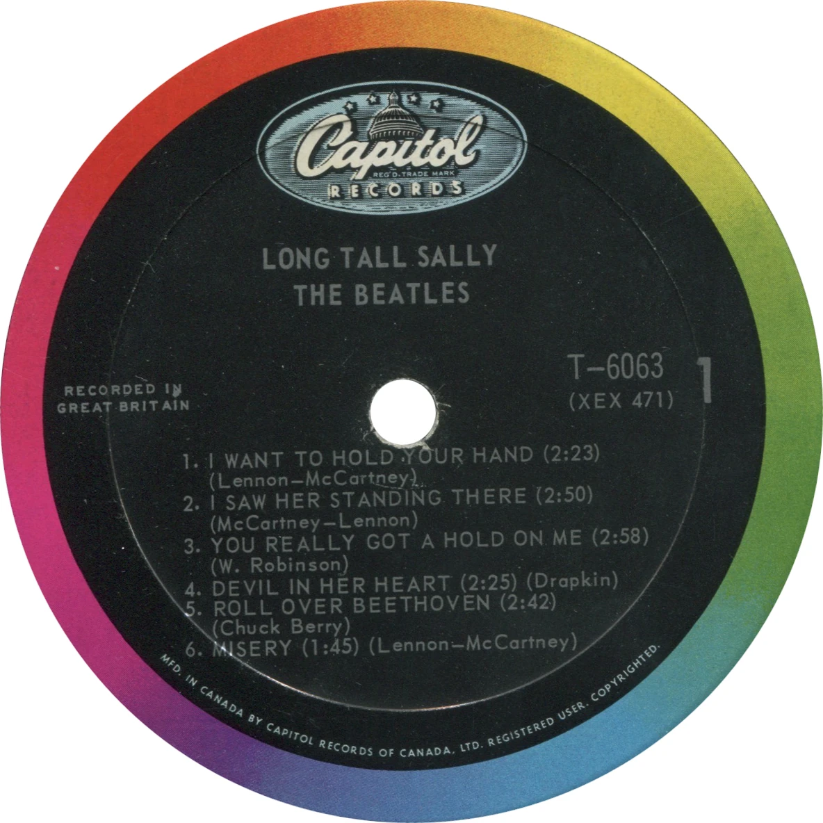 Long Tall Sally, LP.6063.1.1