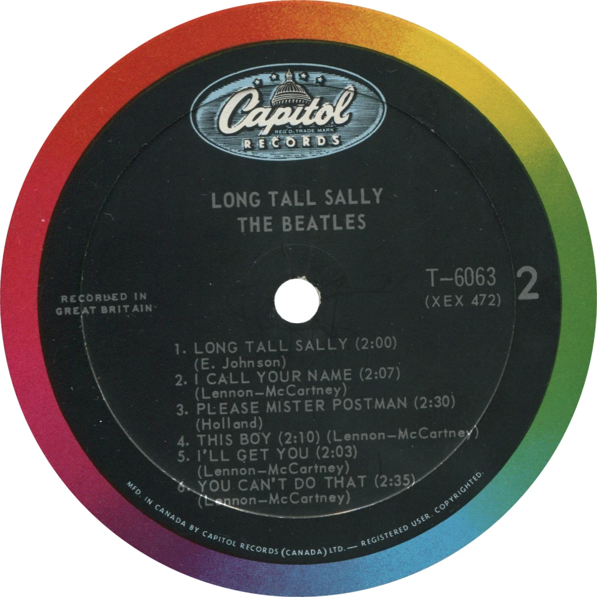 Long Tall Sally, LP.6063.2.1