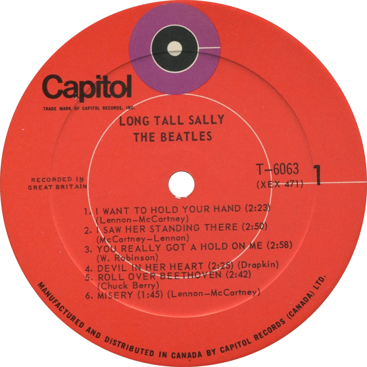 Long Tall Sally, LP.6063.5.2