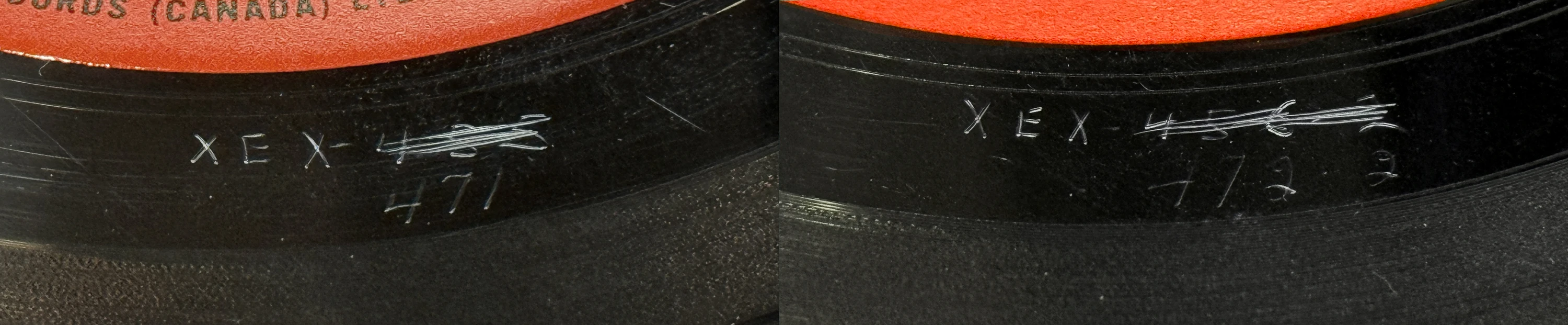 Long Tall Sally, LP.6063.5.2, matrix stamp detail