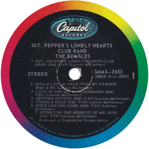 LP.2653.2.4, Stereo 'WITH A LITTLE HELP'