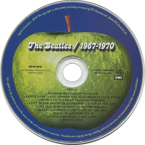CD.06747.6.1, Cinram pressing