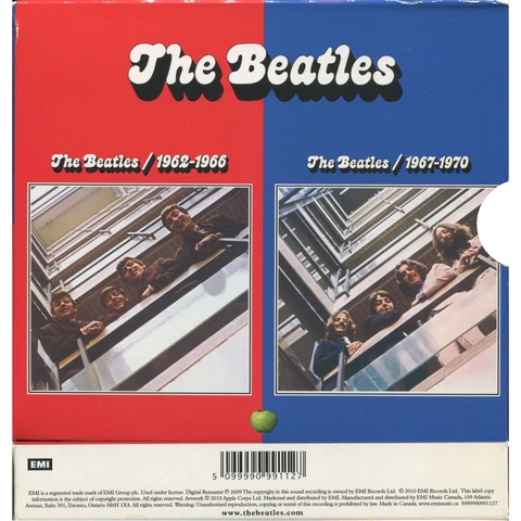 CD.BOX.1, Canadian red/blue box set