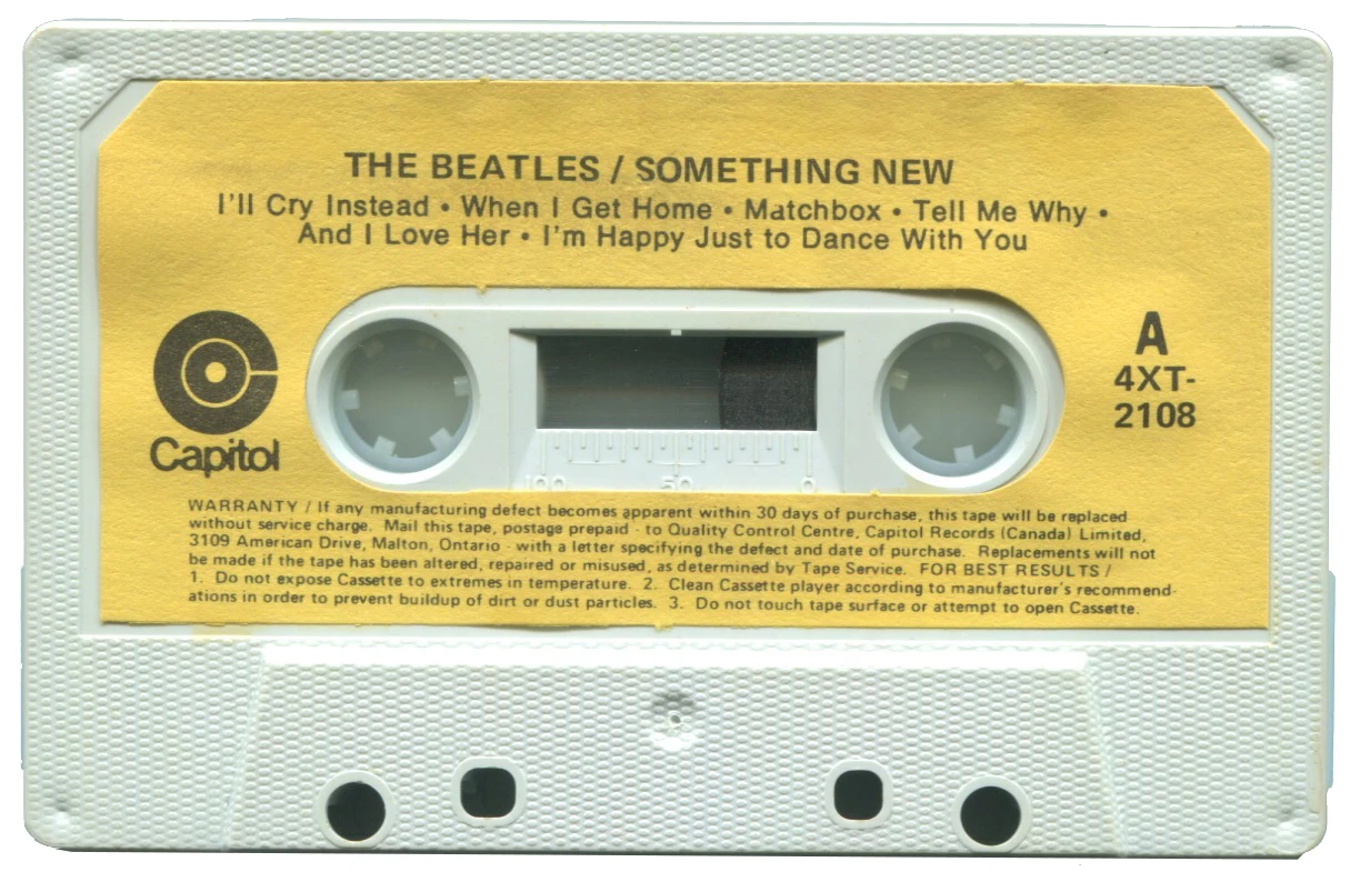 Something New, K7.2108.1.1, side A label