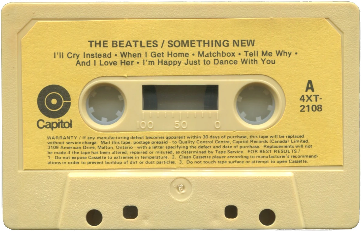 Something New, K7.2108.3A.1, side A label