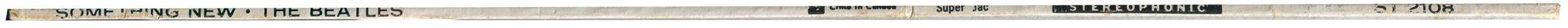 Something New, LP.2108.10.1, spine with Super Jac print