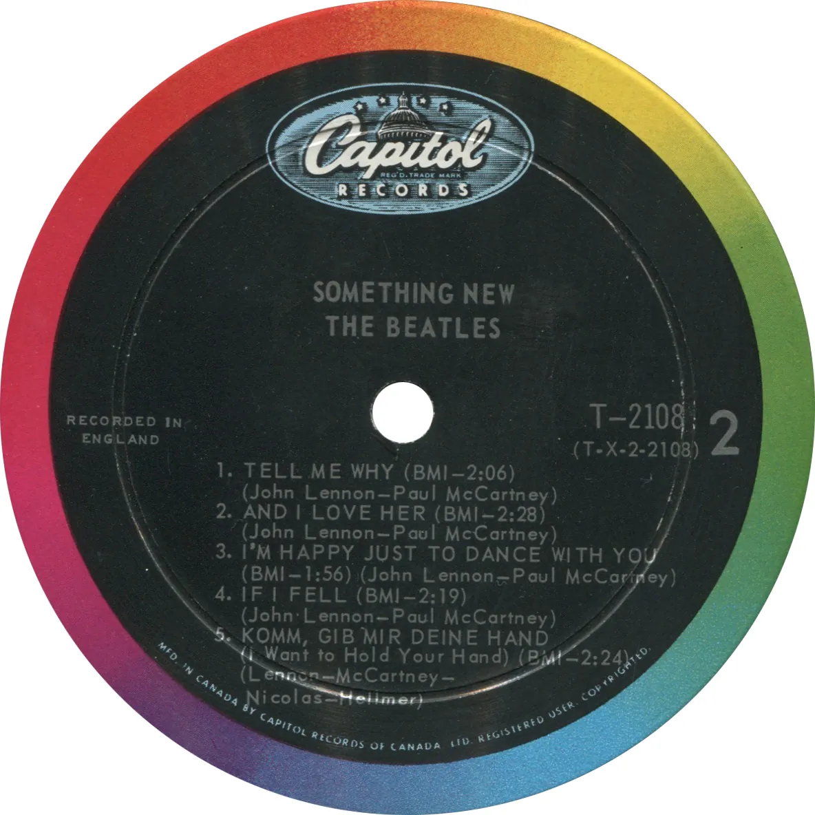 Something New, LP.2108.1.1, label B