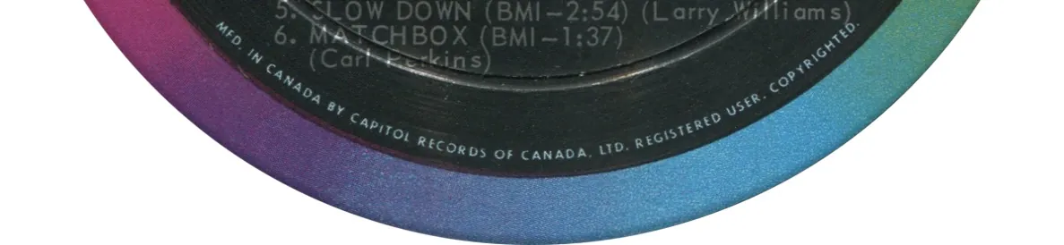 Something New, LP.2108.1.1, matrix stamp detail