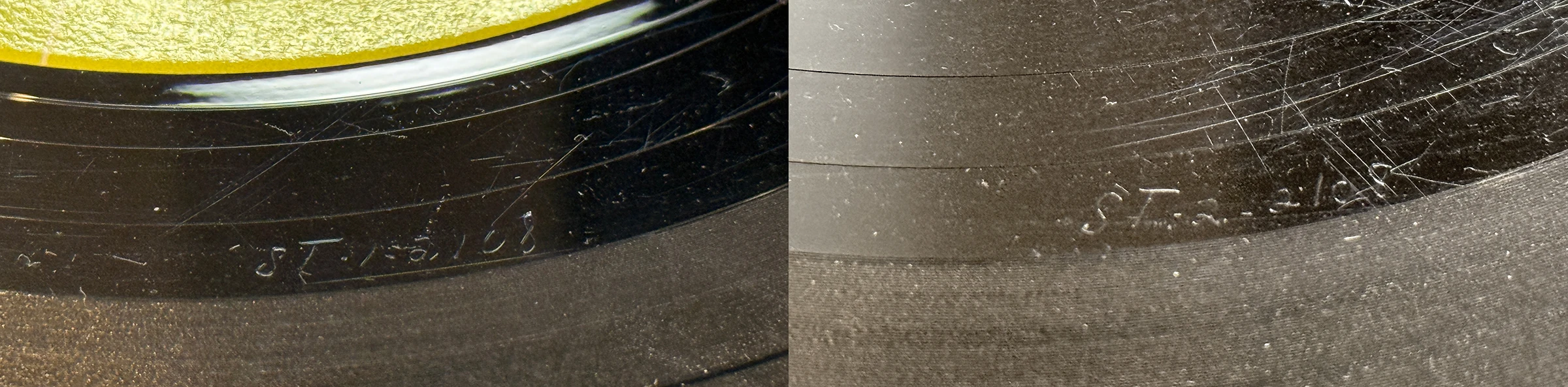 Something New, LP.2108.4.1, matrix stamp detail