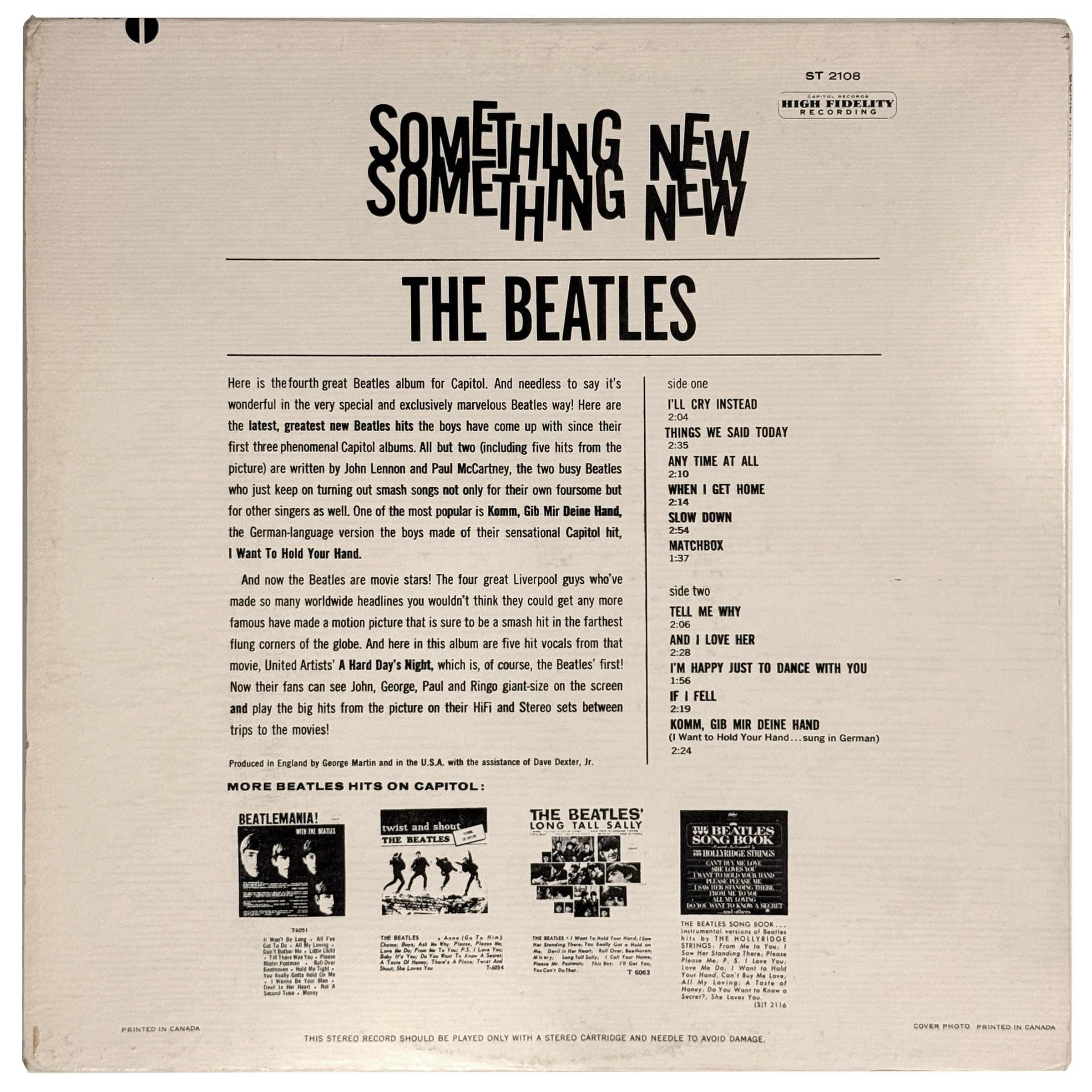 Something New, LP.2108.5.1