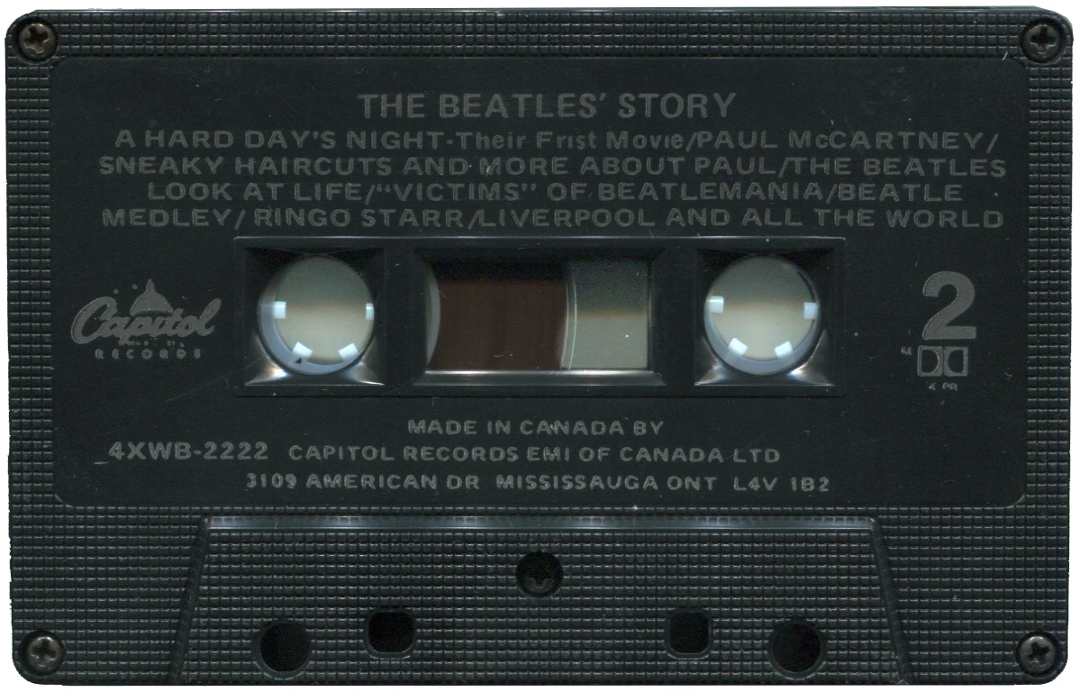 The Beatles' Story, K7.2222.6.1, black shell, programme 2