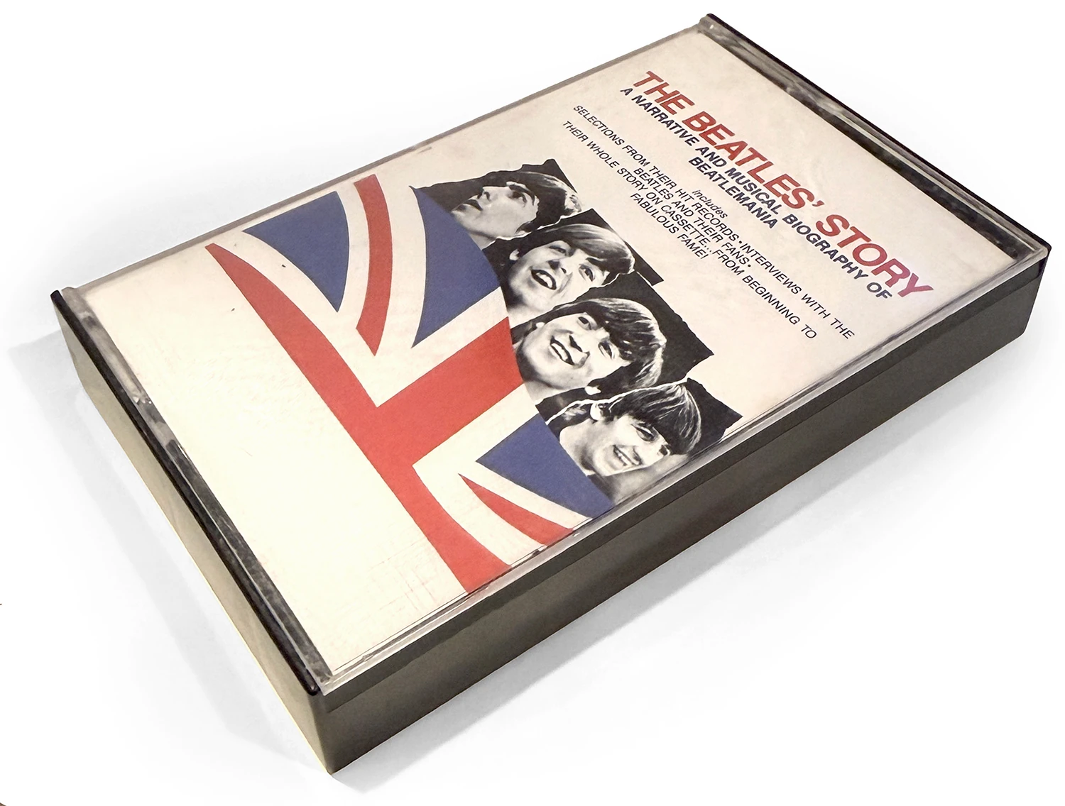 The Beatles' Story, K7.2222.6.1, black back jewel case