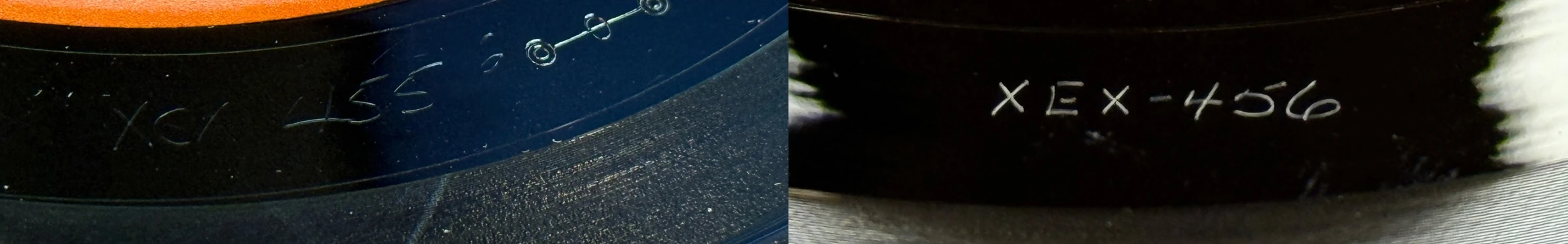 Twist And Shout, LP.6054.6.2, matrix stamp detail