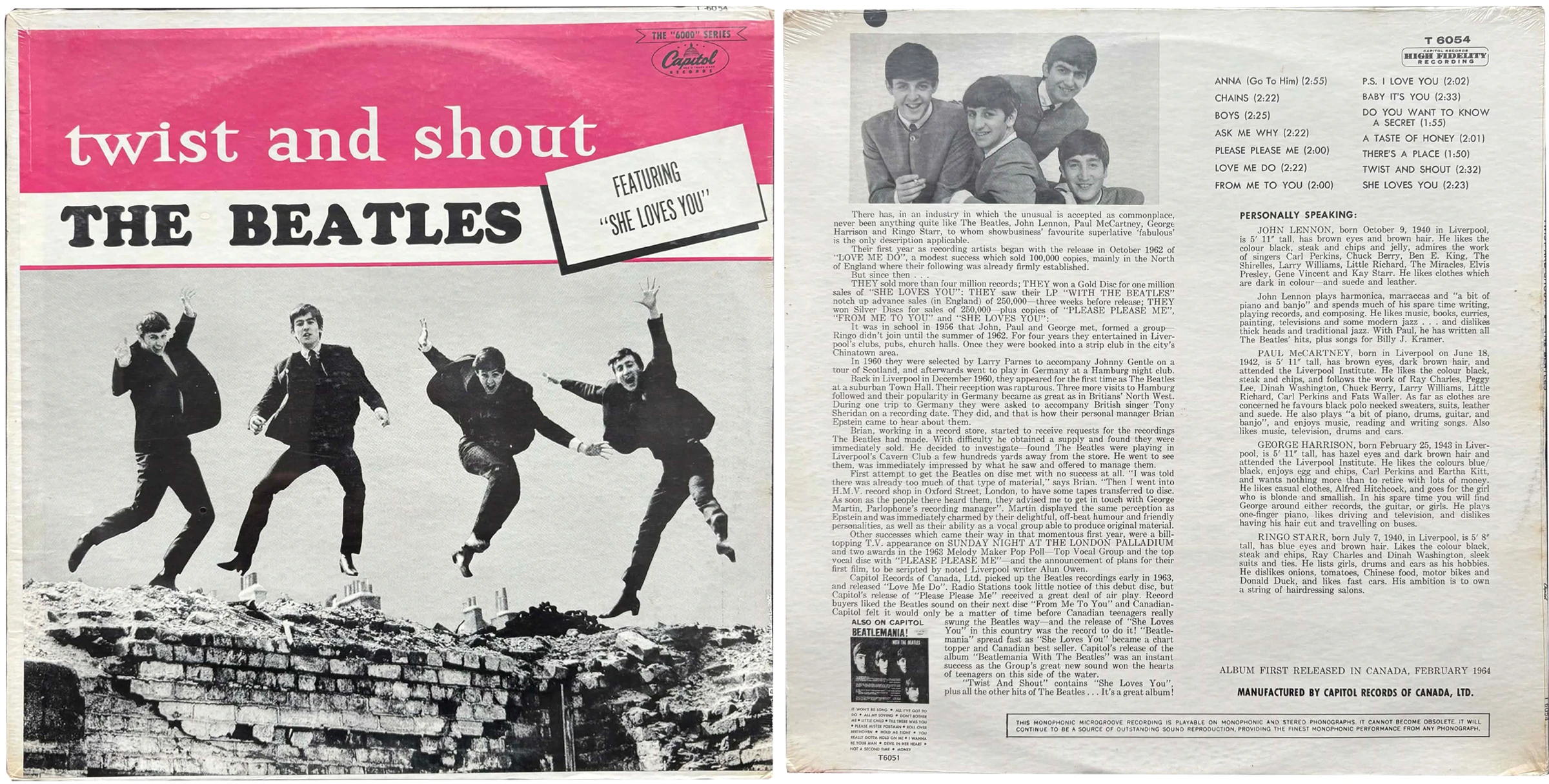Twist And Shout, LP.6054.7.1