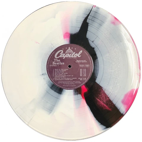 LP.APP101.XP.1, White Album, Experimental Splash vinyl 1