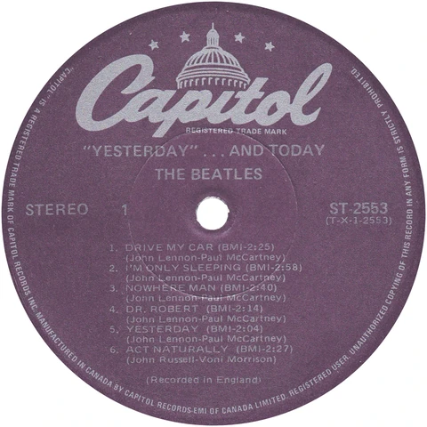 LP.2553B.10.1, Purple 2nd gen. (Capitol)