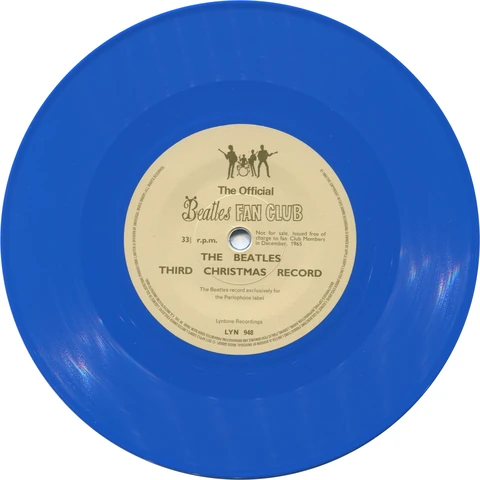 45.4788.LYN.3, BLUE Colored vinyl.
