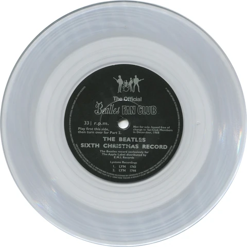 45.4825.LYN.6, CLEAR Colored vinyl.