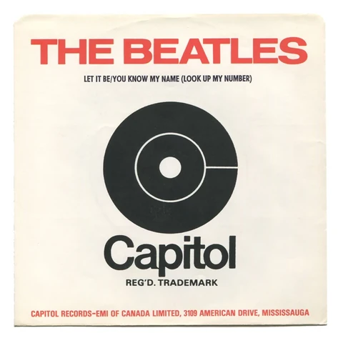 Let It Be / You Know My...