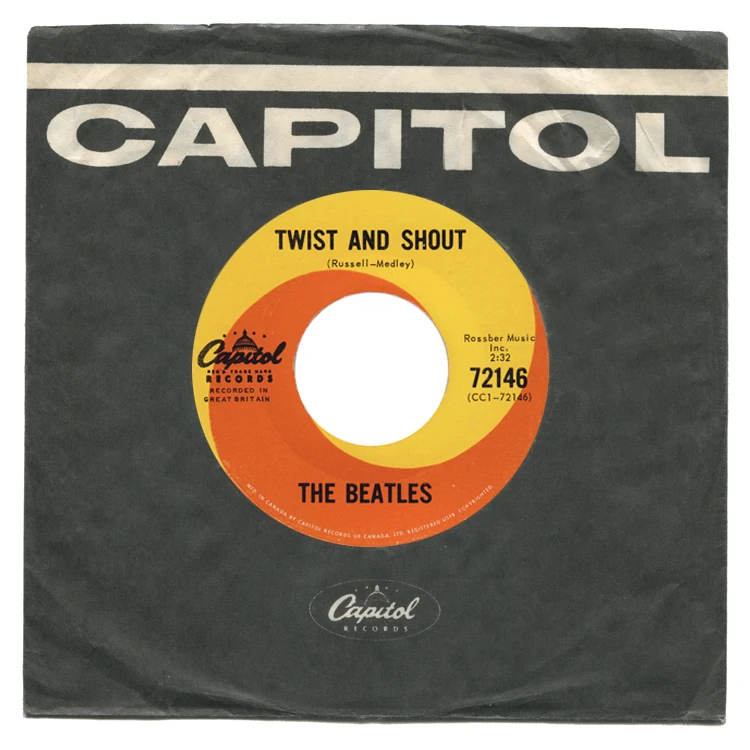 Twist And Shout / There's A Place, 45.72146.1.1