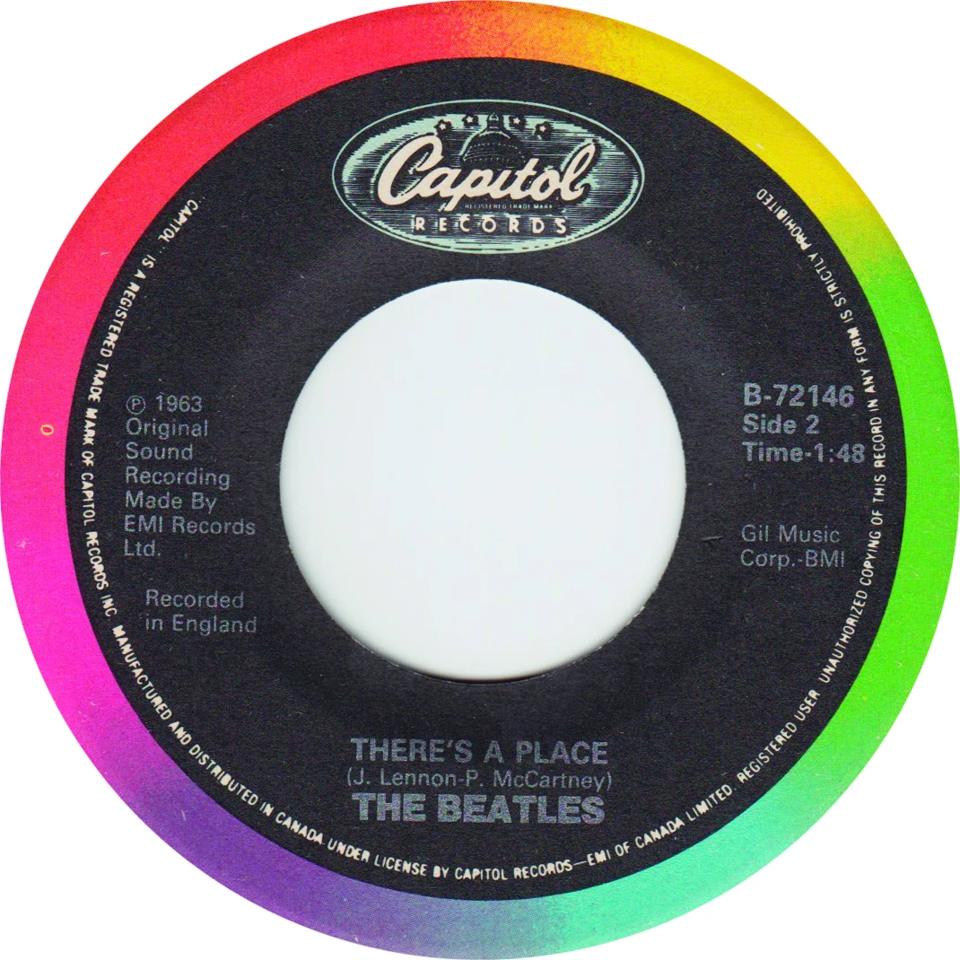 Twist And Shout / There's A Place, 45.72146.13.2