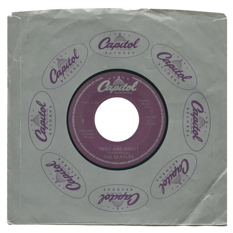 Twist And Shout / There's A Place, 45.72146.10.1