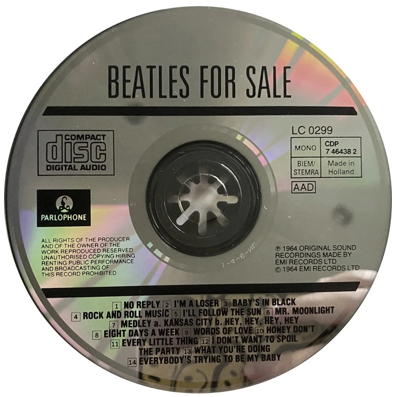 Formats de parution canadiennes - Disques Compacts (CDs)