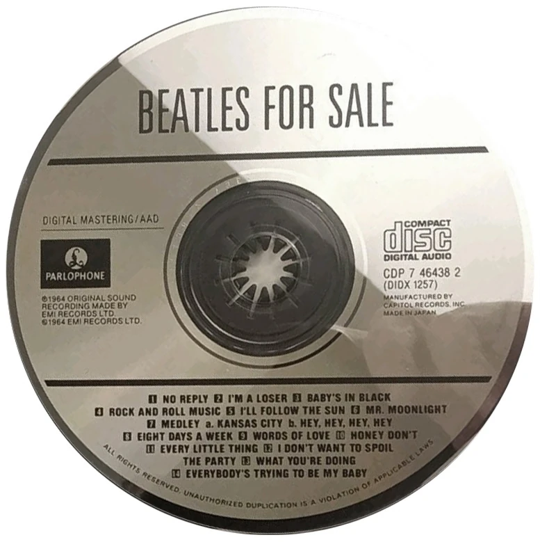 Formats de parution canadiennes - Disques Compacts (CDs)