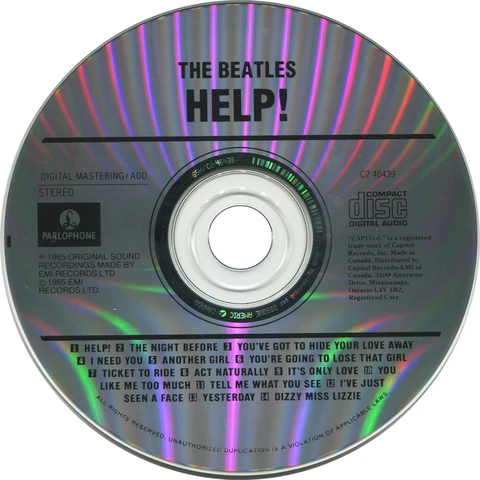 Help!  CD - wrong mix