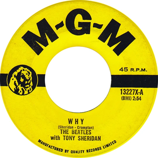 Beatles music formats released in Canada - Canadian Pressing Plants