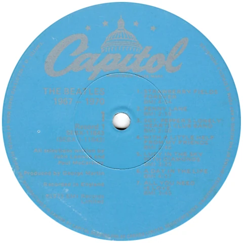 LP.APP3404.10.1, Custom 'Purple', Blue Vinyl